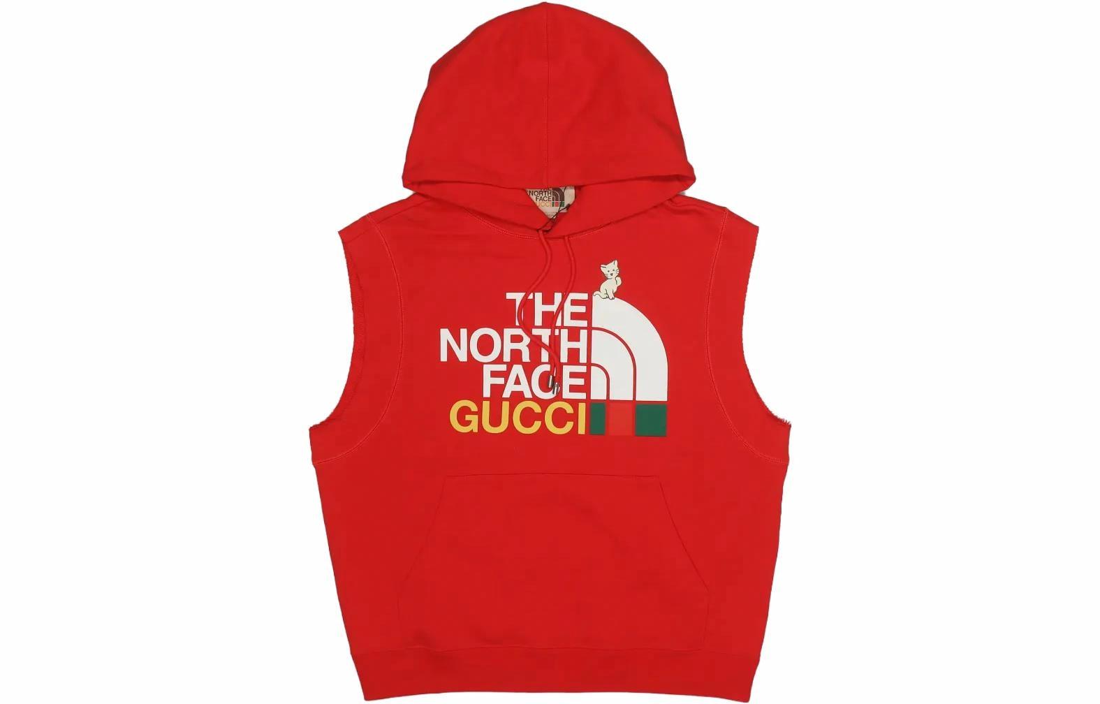 Мужское худи Gucci x The North Face (бежевое)