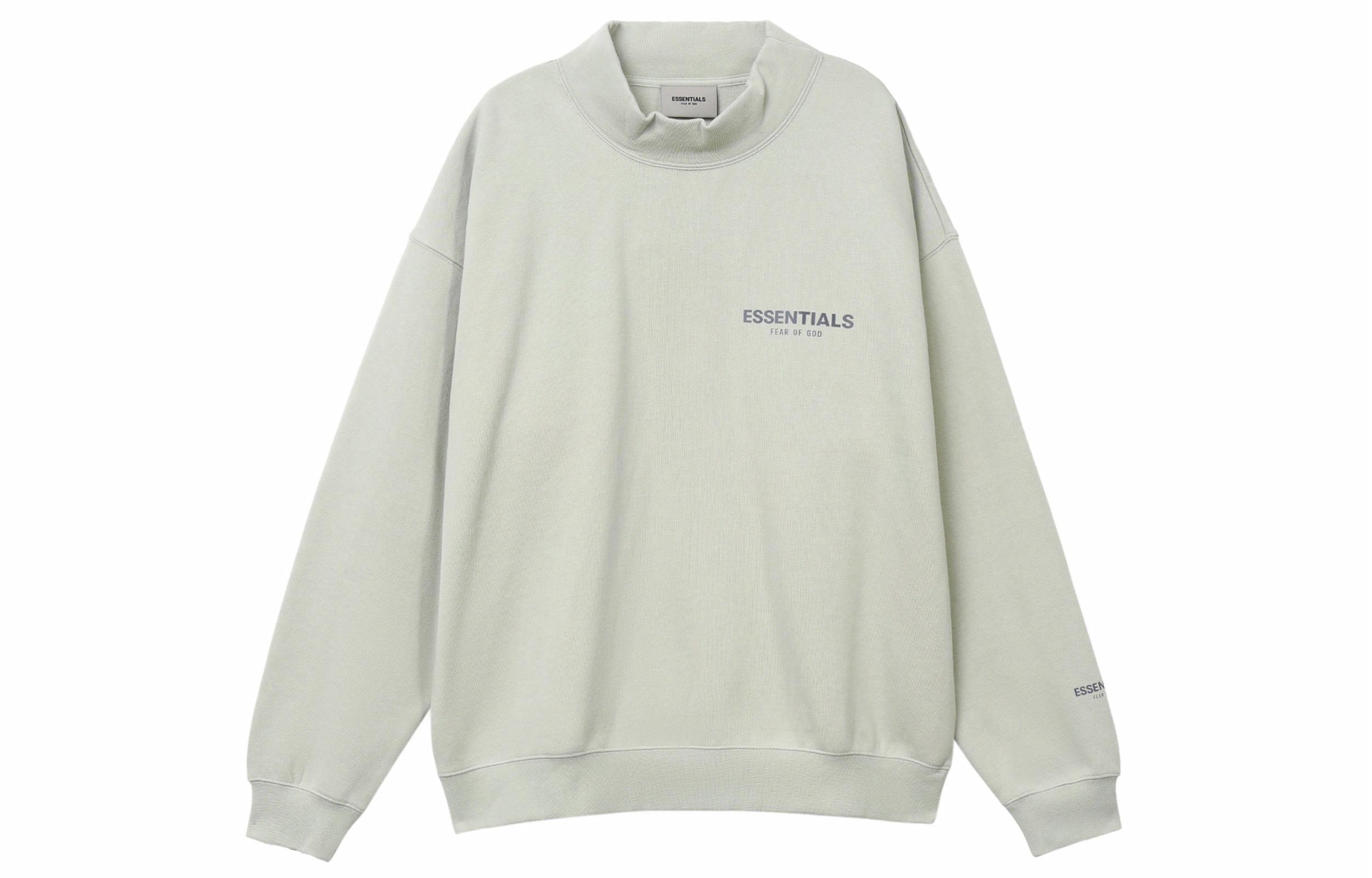 Худи Fear of God Essentials FW21 Mock Neck Sweatshirt (зеленое)