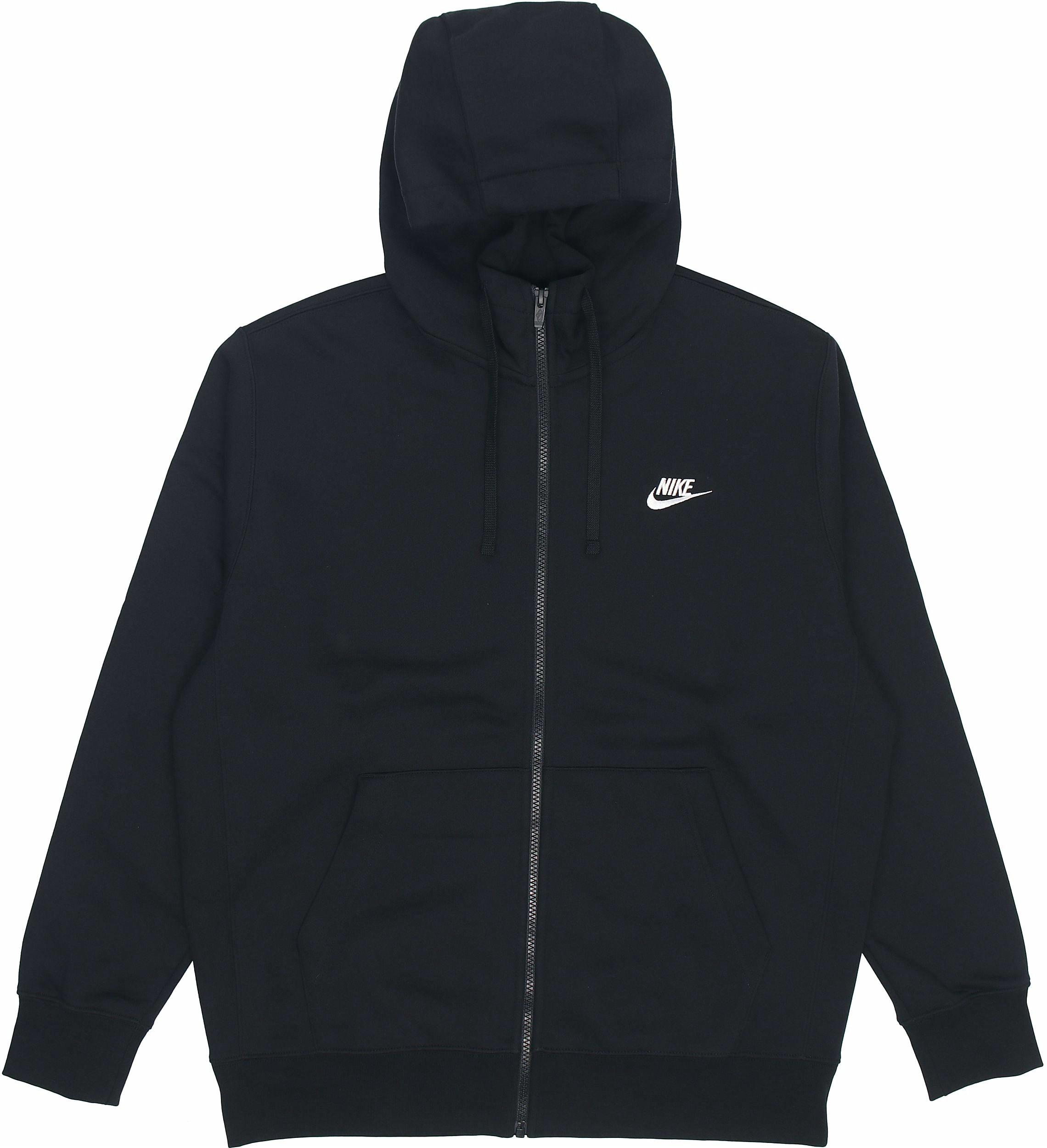 Мужское худи Nike Sportswear Club Fleece (черное)