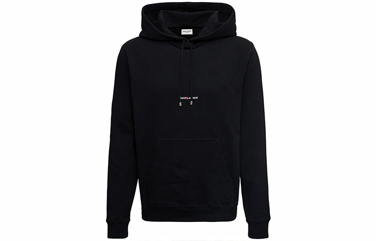 Мужское худи SAINT LAURENT (черный)