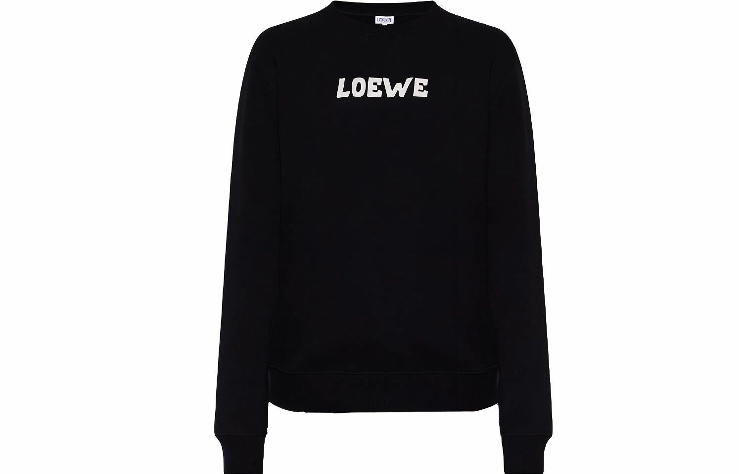Мужской свитшот LOEWE (черный)