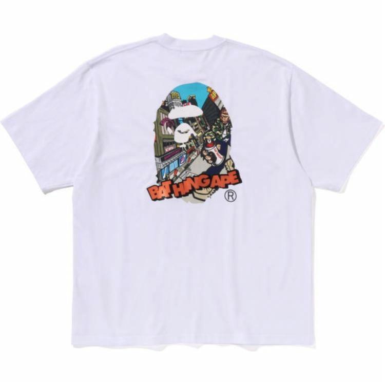 Мужская футболка A BATHING APE (черная)
