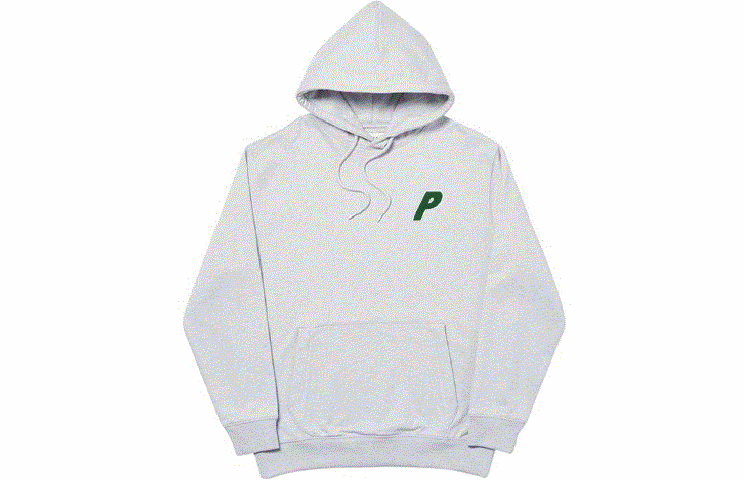 Худи Palace Tri-Chenille Hood (серое)
