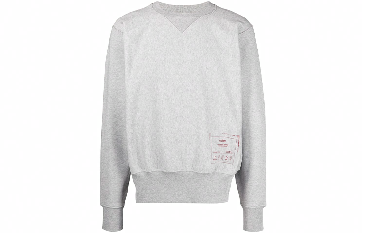 Мужское худи Maison Margiela (серое)