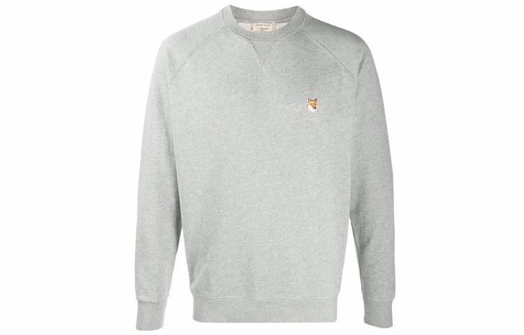 Мужская худи Maison Kitsune (серая)