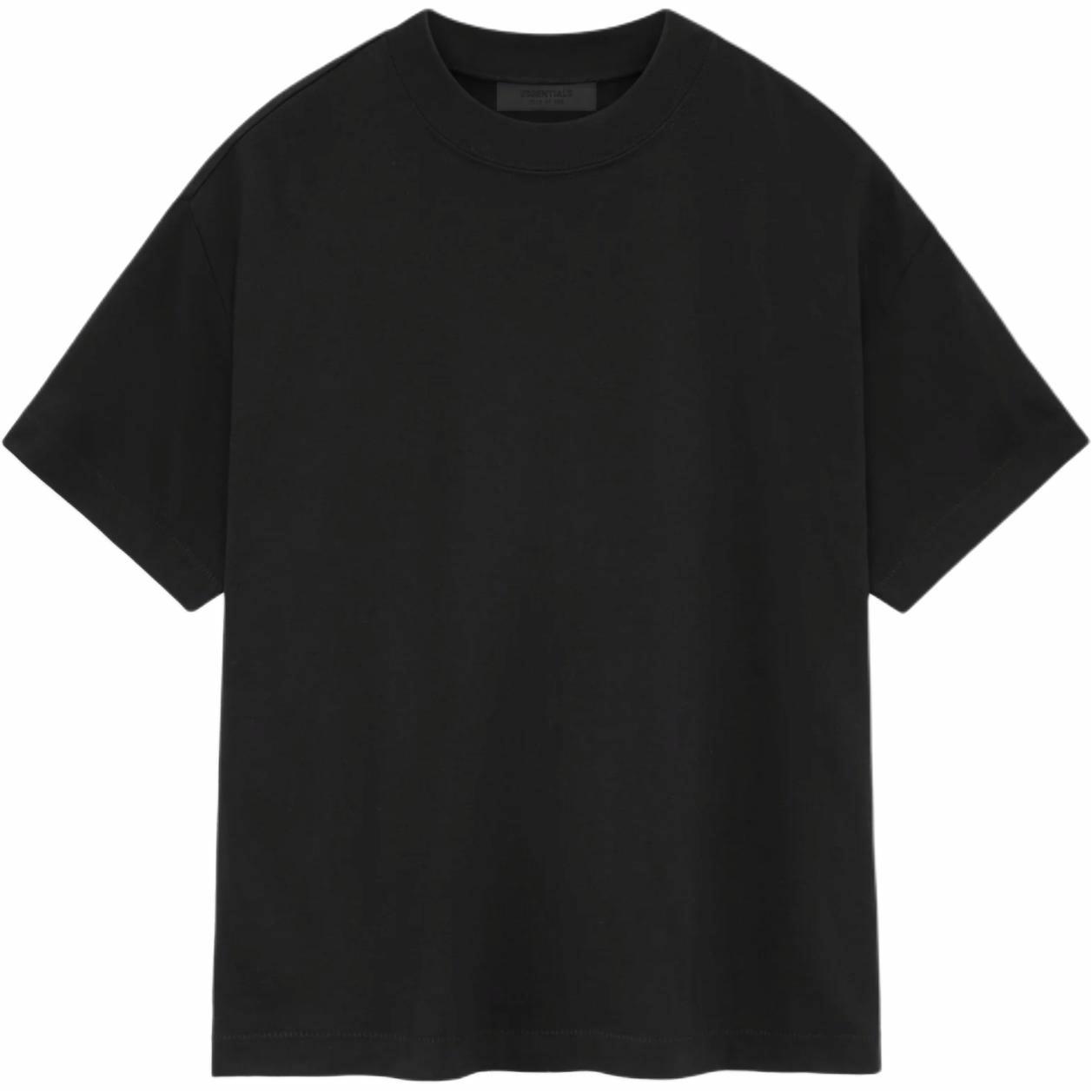 Мужская футболка Fear of God Essentials 2024 (черная)