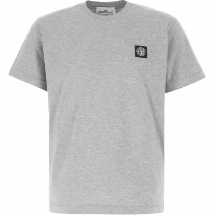 Мужская футболка STONE ISLAND (серая)