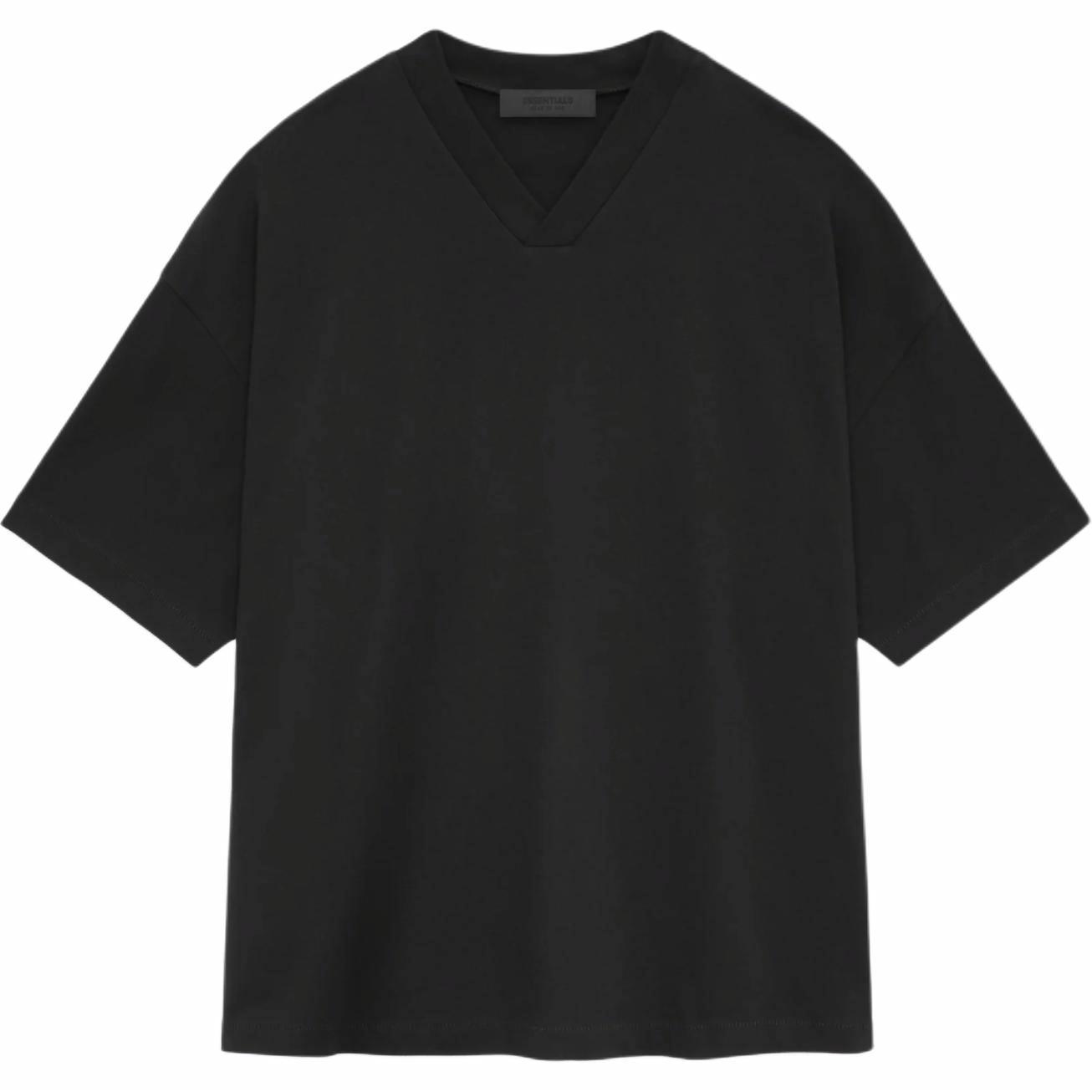 Мужская футболка Fear of God Essentials 2024 (черная)