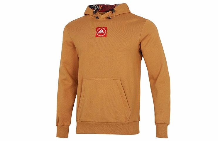 Мужское худи adidas CNY Gfx Hood (светло-коричневое)