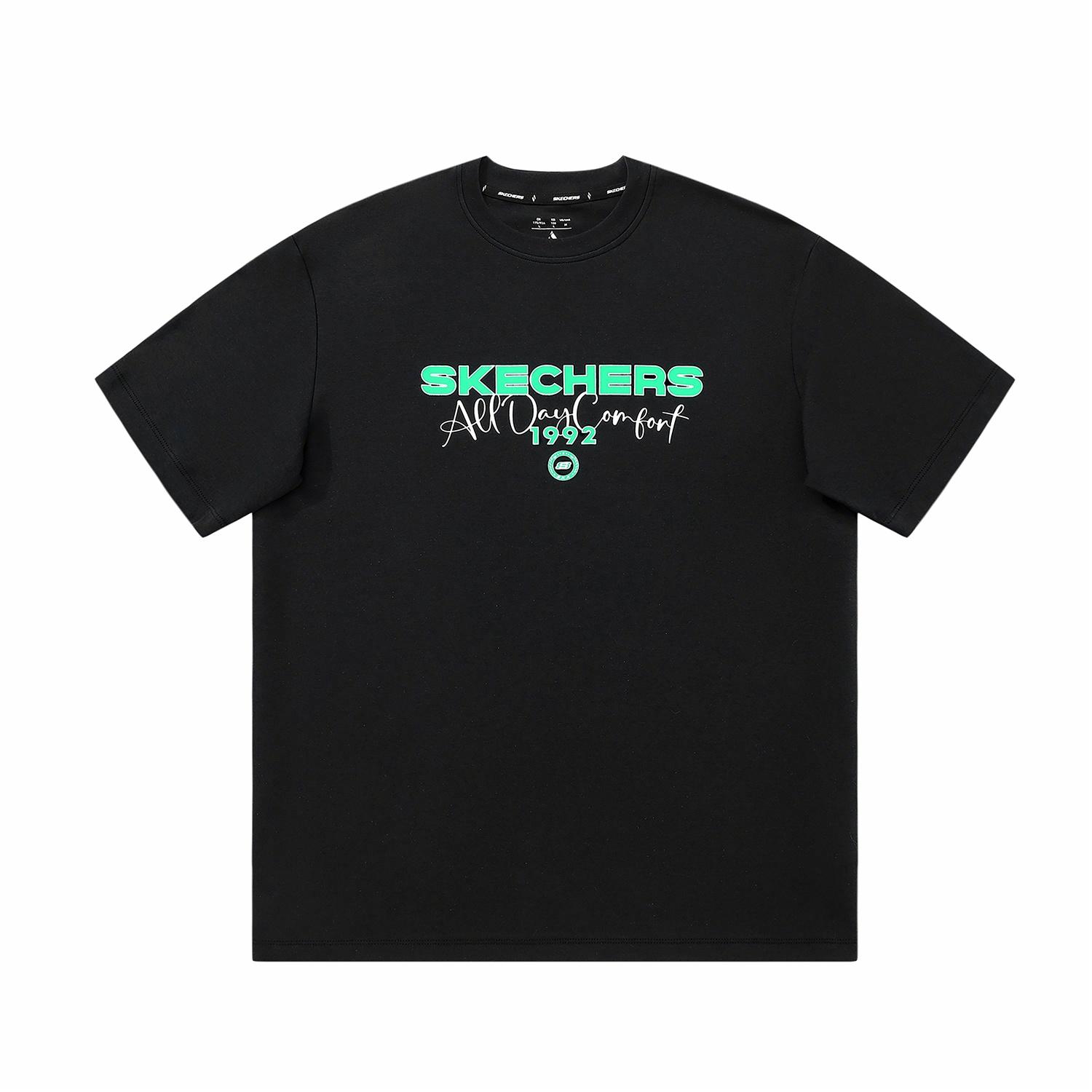 Футболка Skechers базовая (черная)