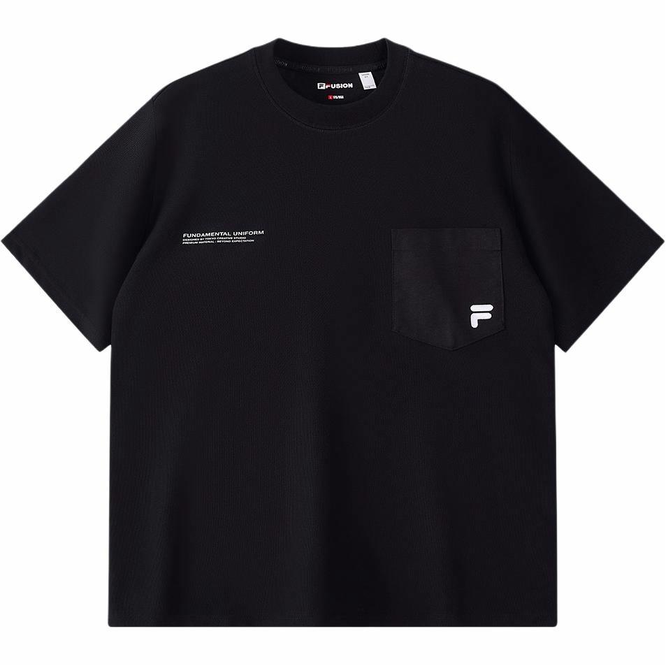 Мужская футболка Fila FUSION (черная)