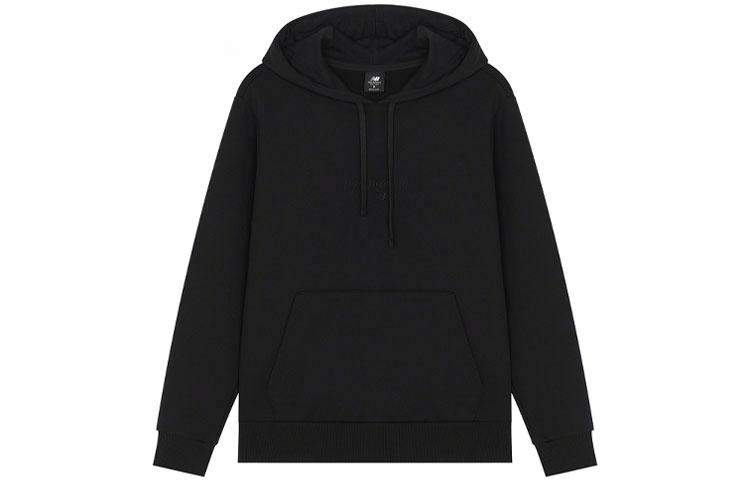 худи New Balance SS22 Classic Evergreen Logo (черное)