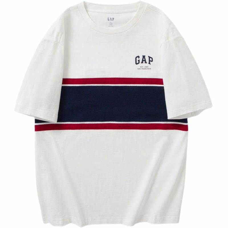 Футболка GAP (черно-белая)