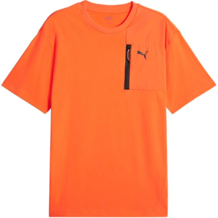 PUMA T Shirt Men's Bright Orange