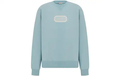DIOR Homme Logo Patch Crewneck Sweatshirt