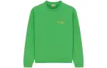 KENZO Poppy Flower Series Sweatshirts Men's Green Crew Neck Moderate Other