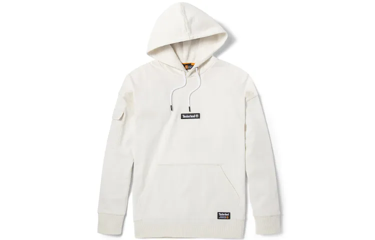 Timberland Sweatshirts Men's Vintage White Hooded Moderate Other