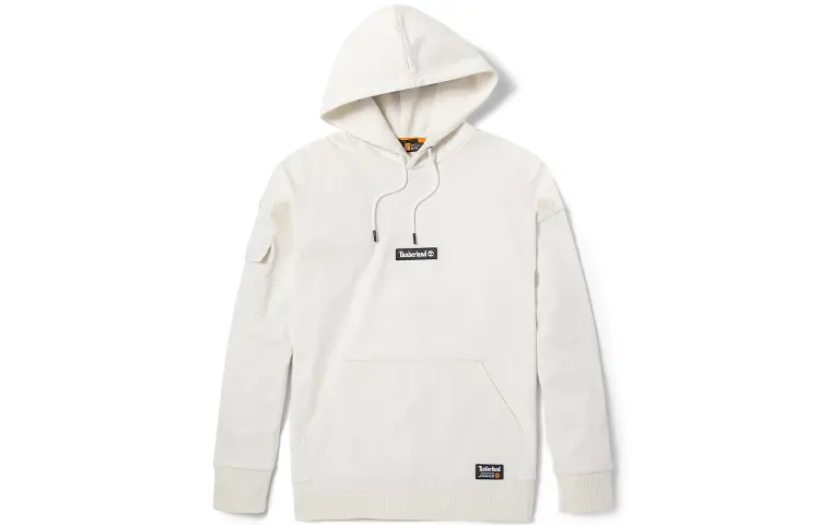 Timberland Sweatshirts Men's Vintage White Hooded Moderate Other