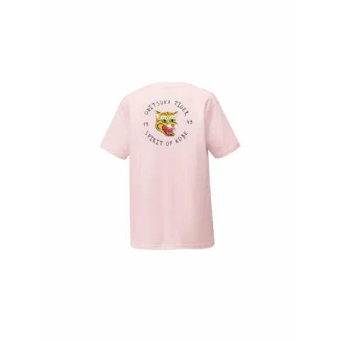 Onitsuka Tiger SS24 T Shirt Unisex Light Pink