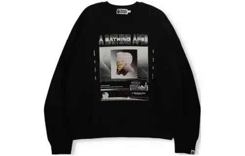 Bape Graphic #2 Loose Fit Crewneck