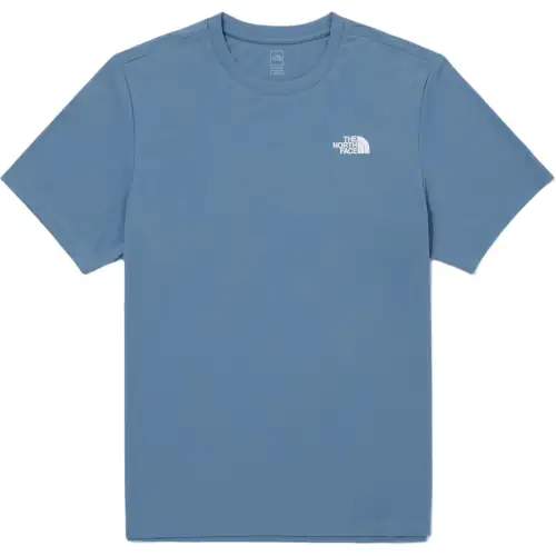 THE NORTH FACE M's Recovery Graphic T Shirt Men's Gray Blue