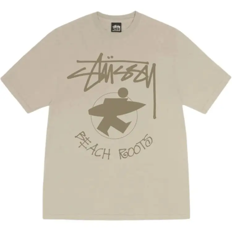 Stussy Beach Roots Pigment Dyed Tee