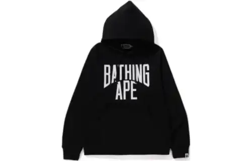 Bape Nyc Logo Pullover Hoodie