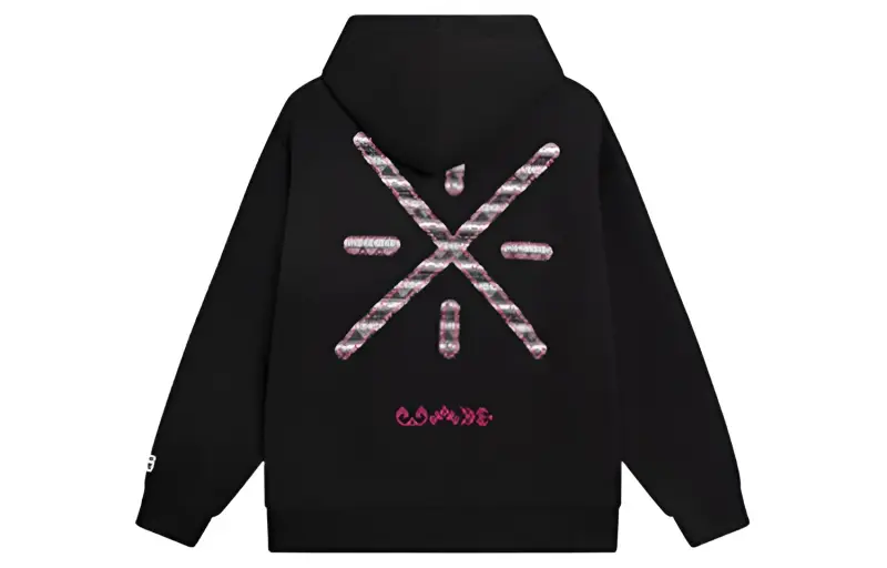 Li Ning Sweatshirts Unisex Black Hooded Moderate Regular