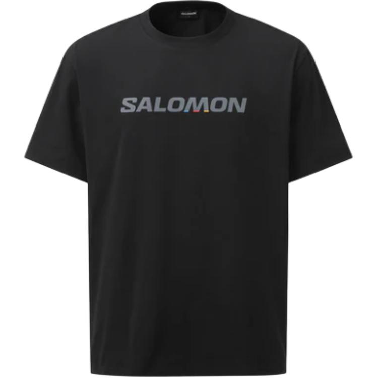Мужская футболка Salomon (черная)