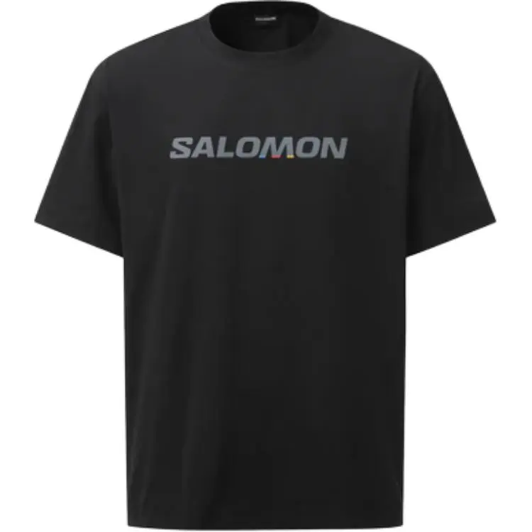 SALOMON UNI T Shirt Men's Black