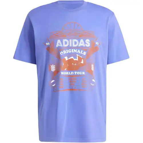 Adidas Originals T Shirt Men's Half Cobalt Blue