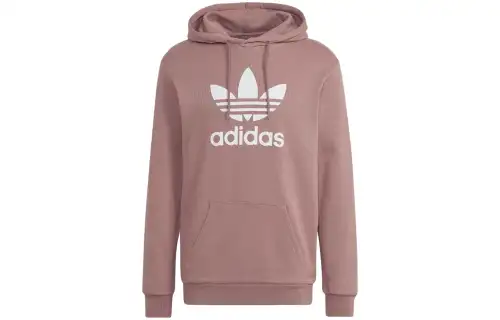 Adidas Originals Sweatshirts Men's Purple Hooded Moderate Other