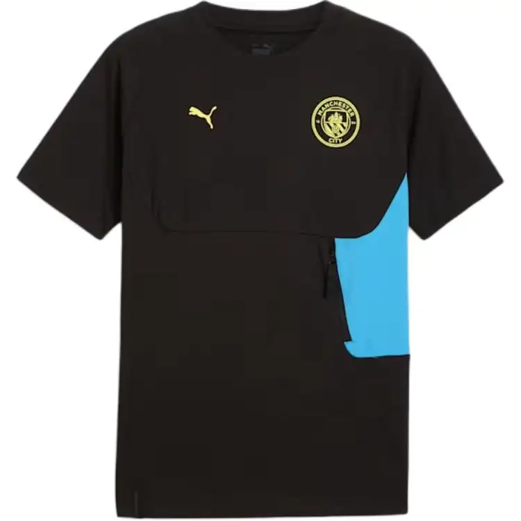 PUMA Manchester City T Shirt Men's Black