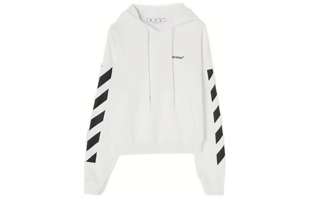 OFF WHITE Diagonal Helvetica Oversized Hoodie