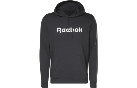 Reebok Sweatshirts Men's Black Hooded (Non-detachable) Moderate