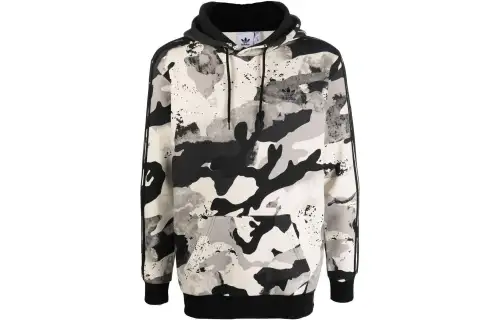 Adidas Originals Sweatshirts Men's Multicolor Hooded Moderate Regular
