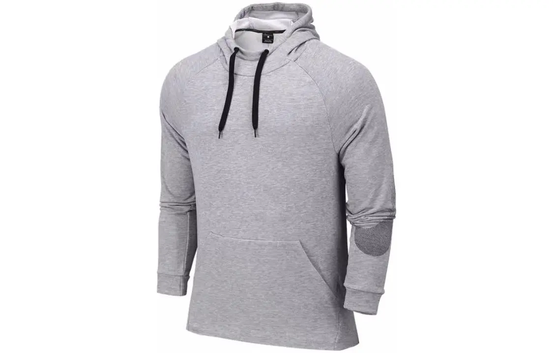 Nike Sweatshirts Men's Gray Hooded Moderate Straight Fit