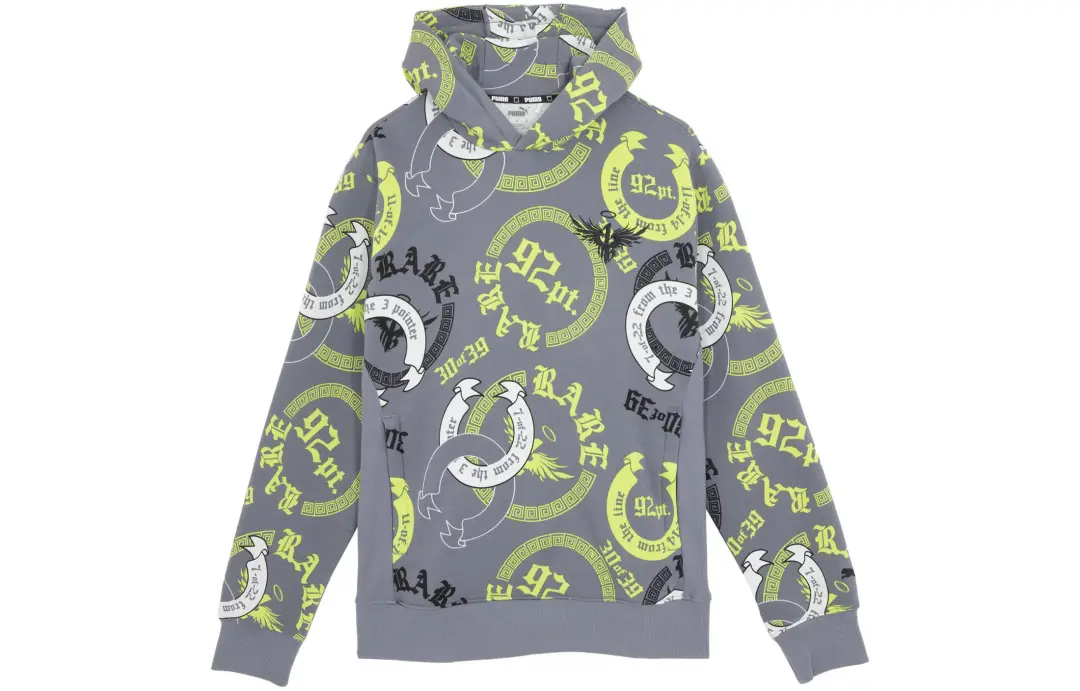 PUMA x LAMELO Collaboration CHINO HILLS HOODIE Sweatshirt Men's Gray
