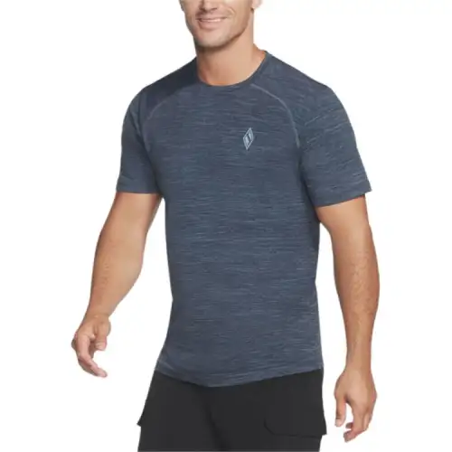 Skechers On THE ROAD T Shirt Men's Blue Gray