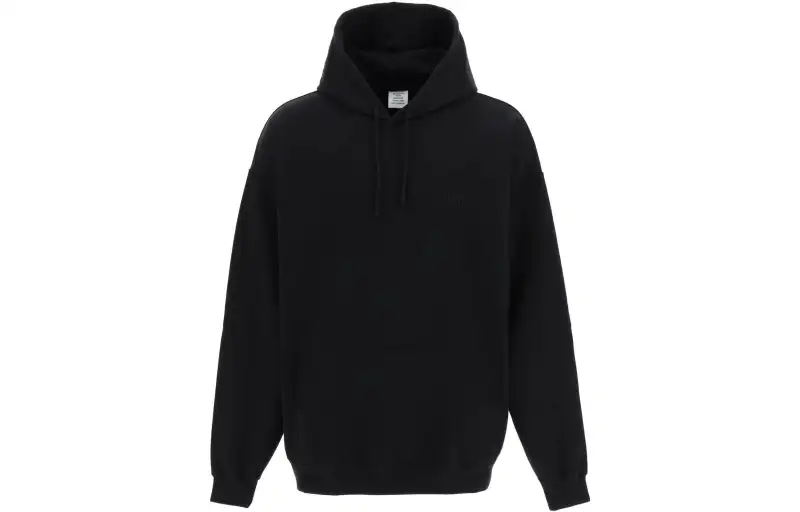 Vetements Tonal Logo Patch Hoodie