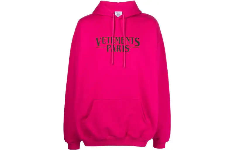 Vetements Paris Logo Hoodie