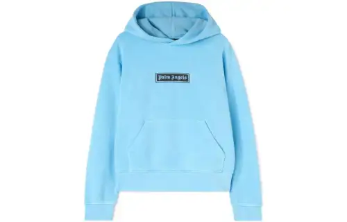 PALM ANGELS Garment Dye Box Logo Hoodie