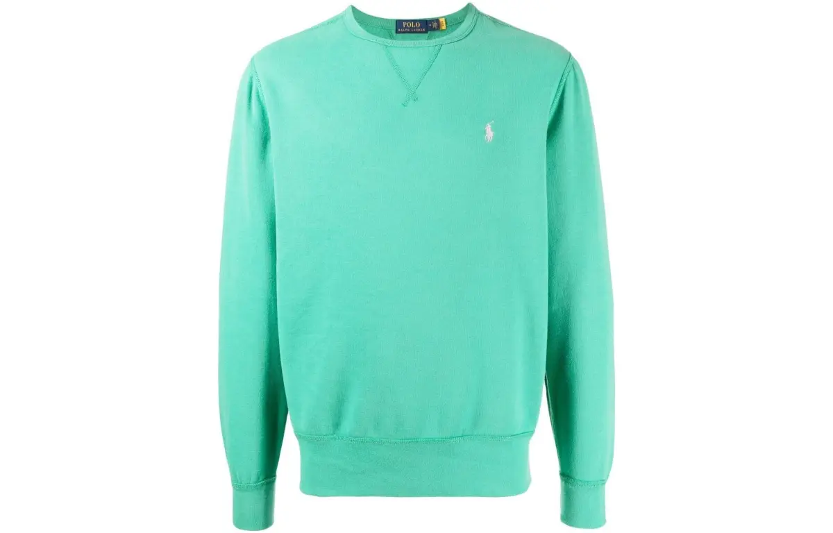 Polo Ralph Lauren logo-embroidered cotton jumper
