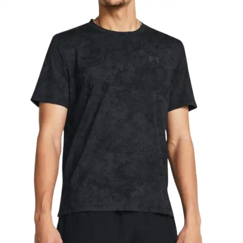 Under Armour Launch Elite Wash T Shirt Men's Black