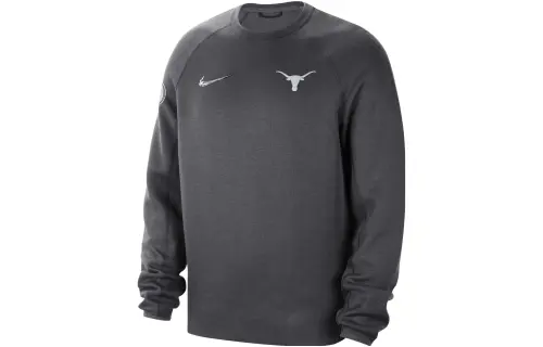 Jordan Texas Tech Fleece Sweatshirt Men's Anthracite