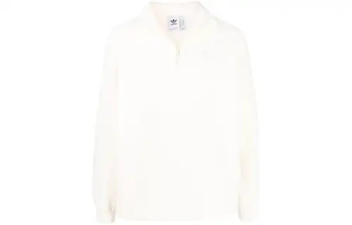 Adidas Originals Sweatshirts Men's White Turtleneck Moderate Regular