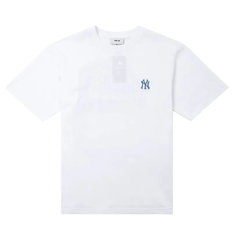 MLB Basic New York Yankees SS25 T Shirt Unisex Ecru