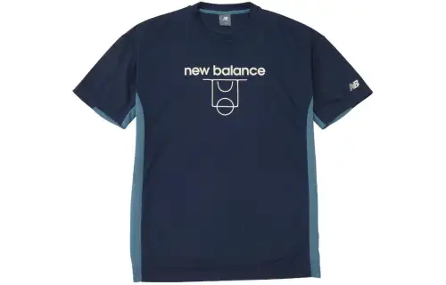 New Balance T Shirt Men's Marine Blue
