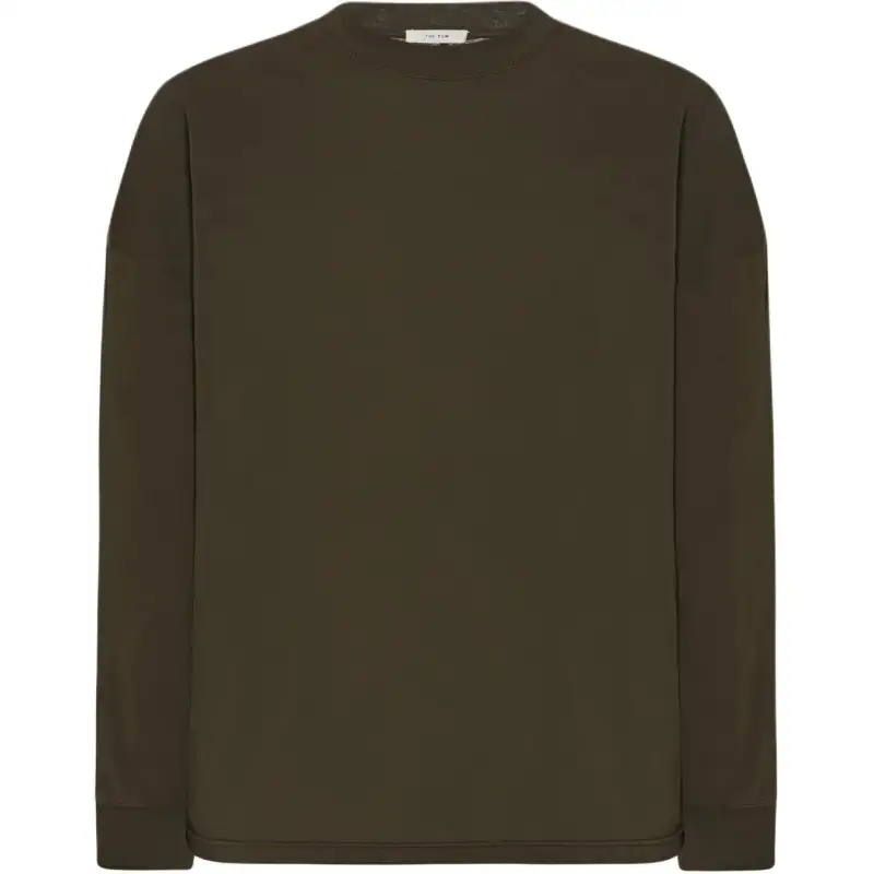 THE ROW T Shirt Men's Gray Green