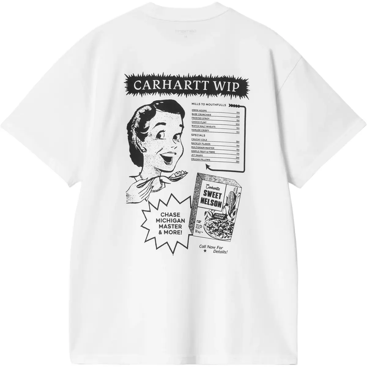 Carhartt WIP SS25 S/S Catalogue T Shirt Short Sleeved T Shirts Men's White